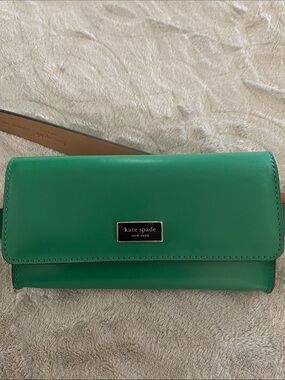 NEW kate spade Emerald Green Leather Belt Bag
